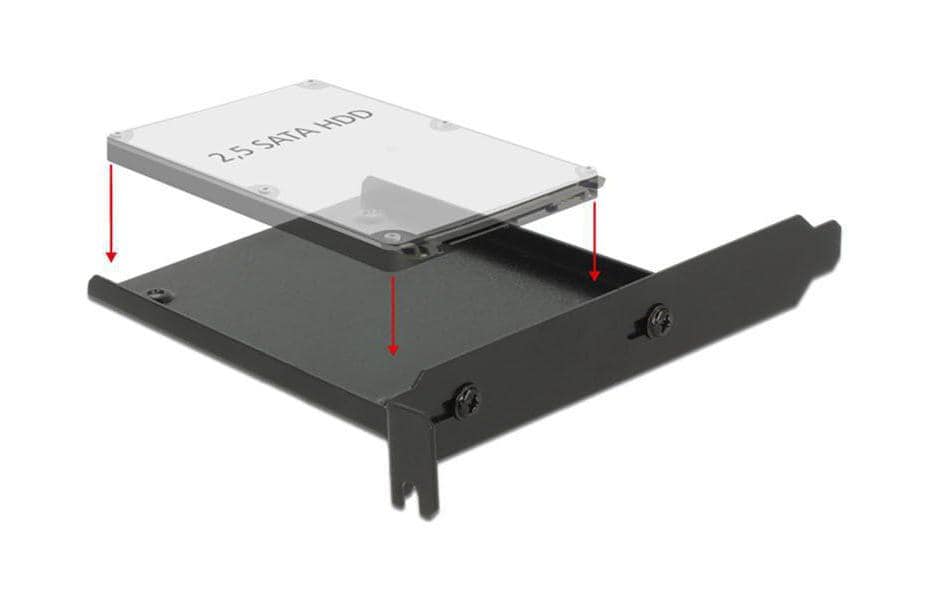 Delock Einbaurahmen für 1 x 2.5HDD/SDD