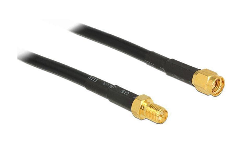 Delock, Antennenkabel RP-SMA zu RP-SMA, 1 m