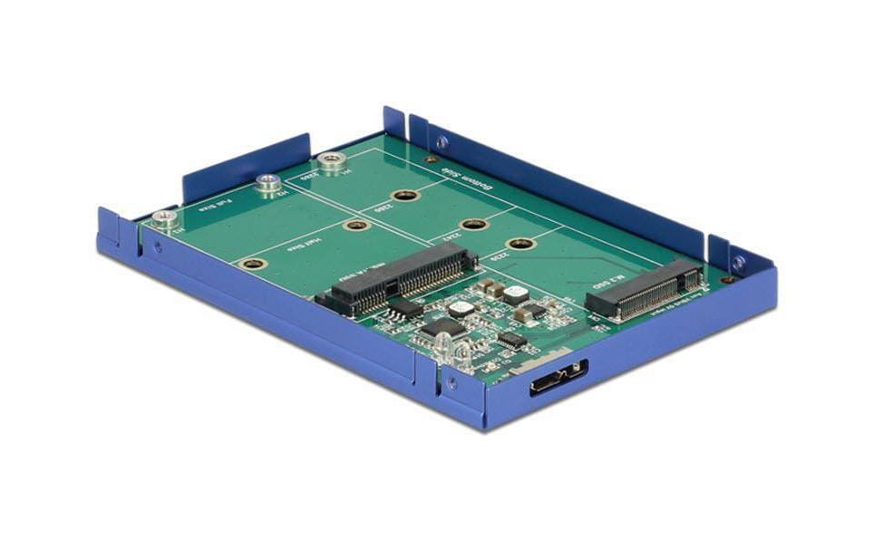 Delock USB.3.1 2.5Gehäuse für mSATA/ M.2