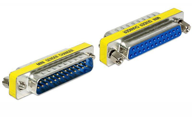 DB25m-DB25f: Portschutzadapter