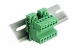 Delock Terminalblock Raster gewinkelt 6Pin