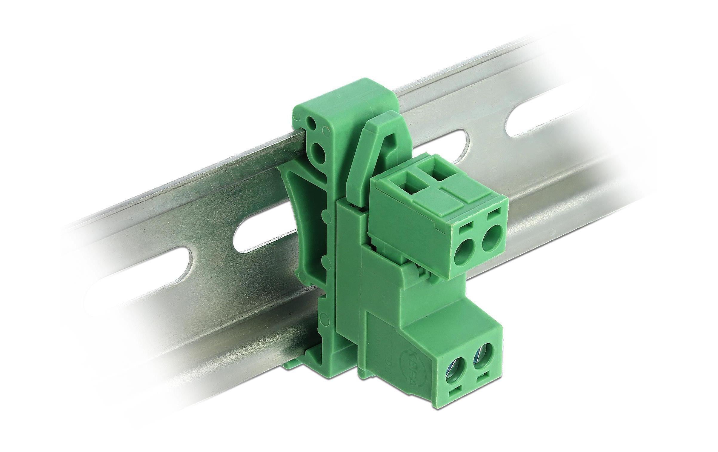 Delock Terminalblock Raster gewinkelt 2Pin