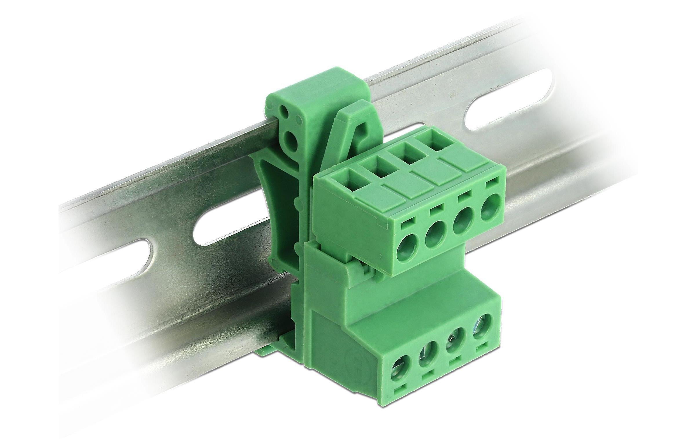 Delock Terminalblock Raster gewinkelt 4Pin
