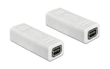 Gender Changer Mini-Displayport, weiss