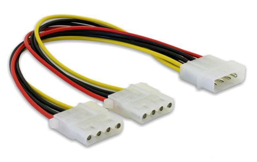 Y-Kabel Molex: 1x Molex zu 2x Molex