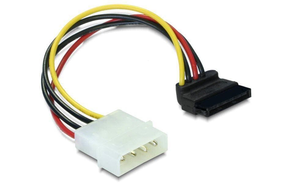 Serial ATA Stromanschlusskabel 90° Winkel