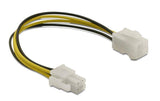 P4 4Pin Stecker auf 4Pin Buchse Kabel, 15cm