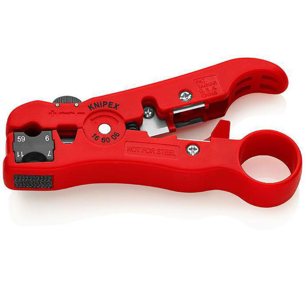 Knipex Abisolierer f. Koaxial-& Datenkabel