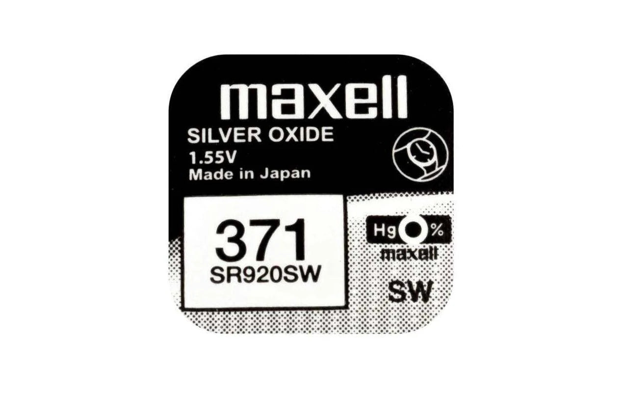 MaxellKnopfzelle SR920SW, 10er Pack