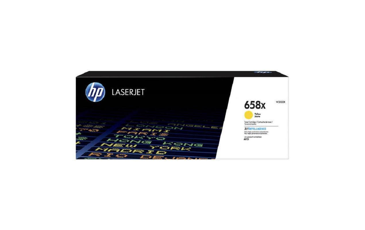 HP Toner 658X - Yellow (W2002X)