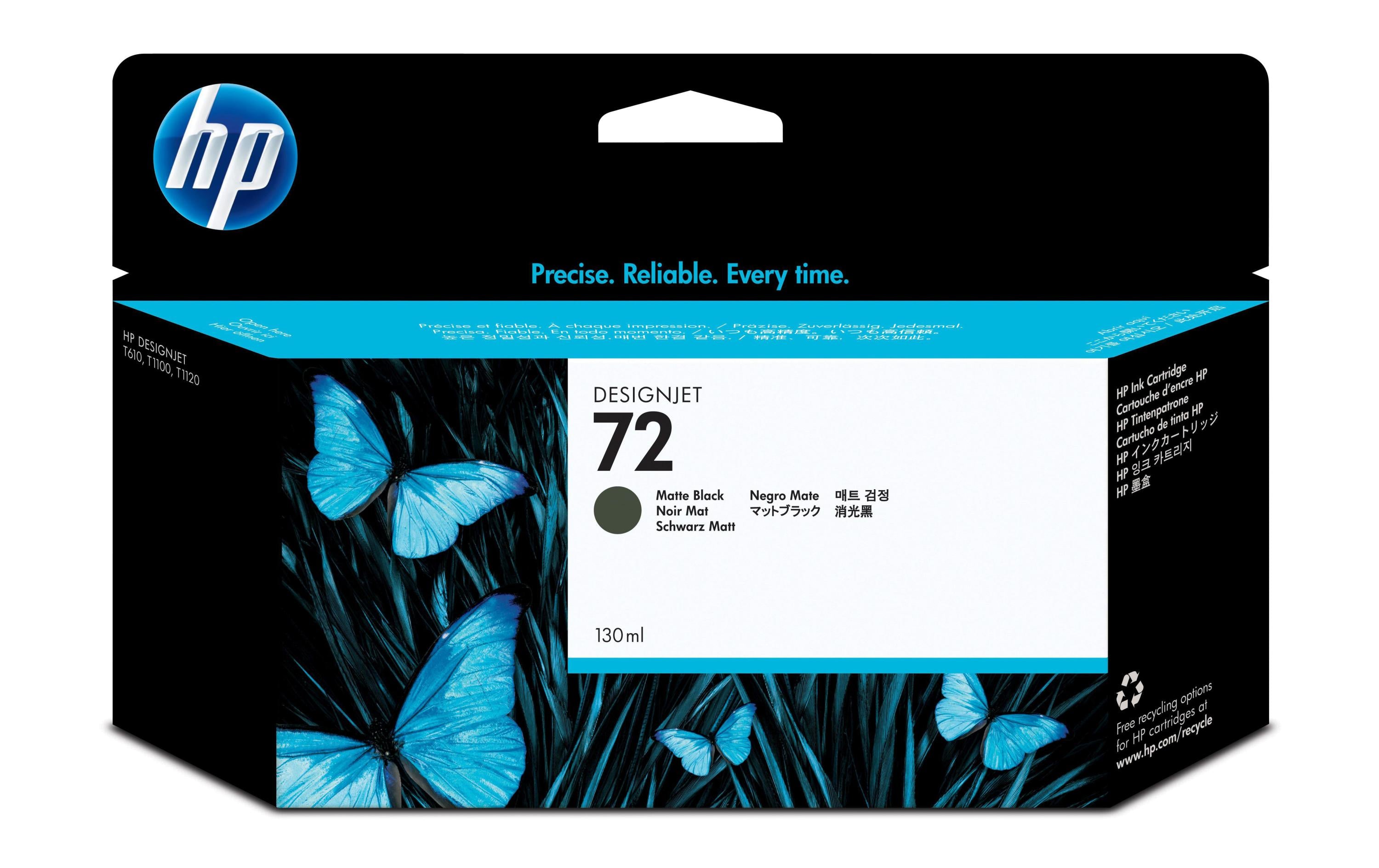 HP, Tinte Nr. 72 (C9403A) Matte Black