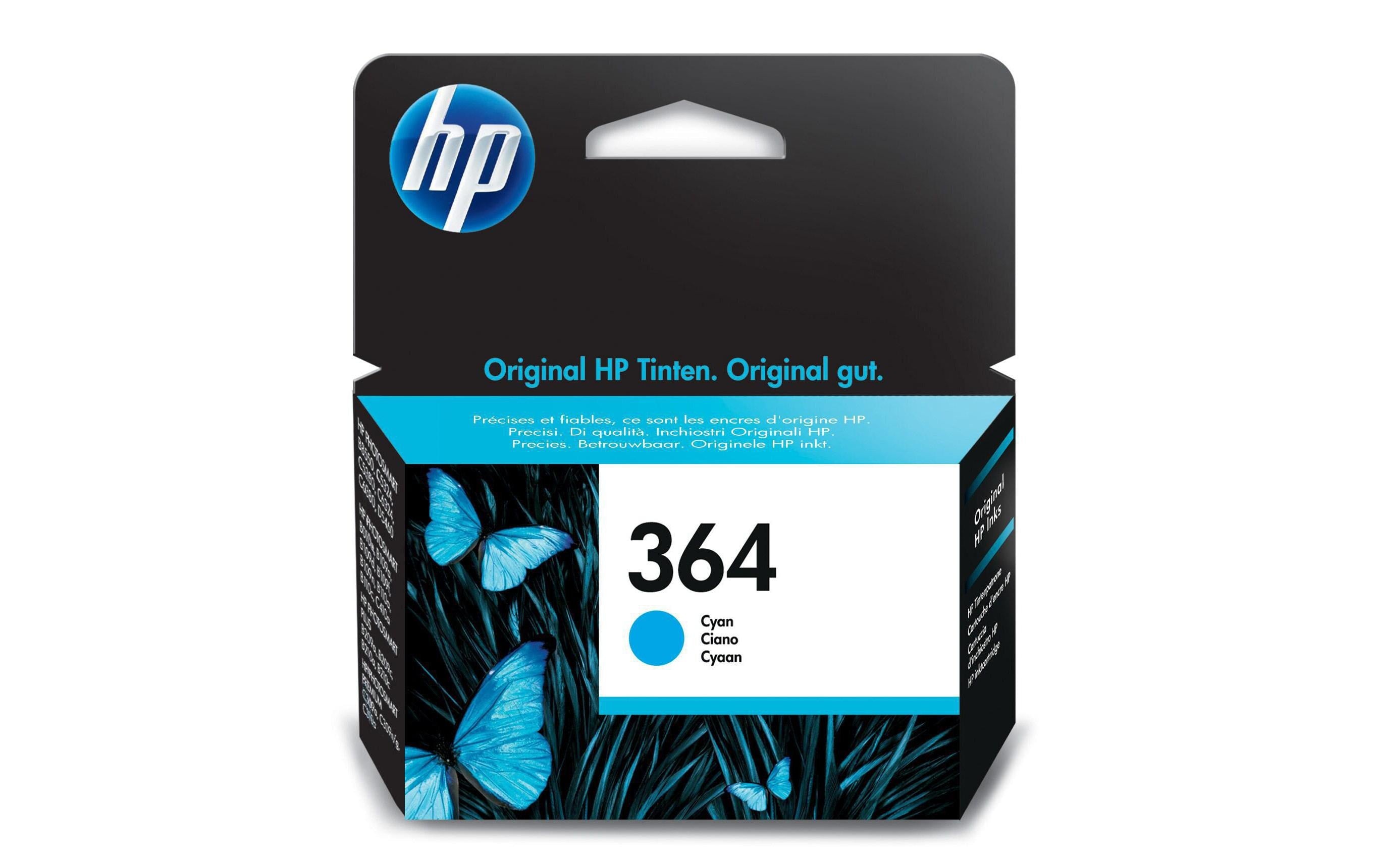 HP, Tinte Nr. 364 (CB318EE) Cyan