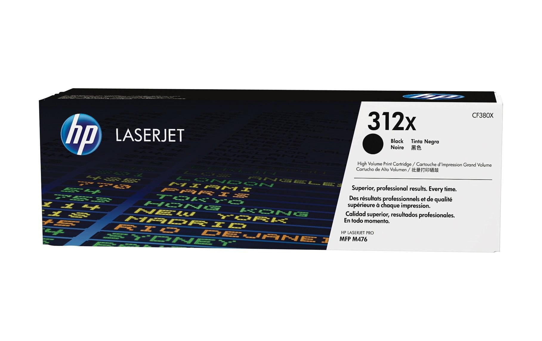 HP Toner 312X - Black (CF380X)