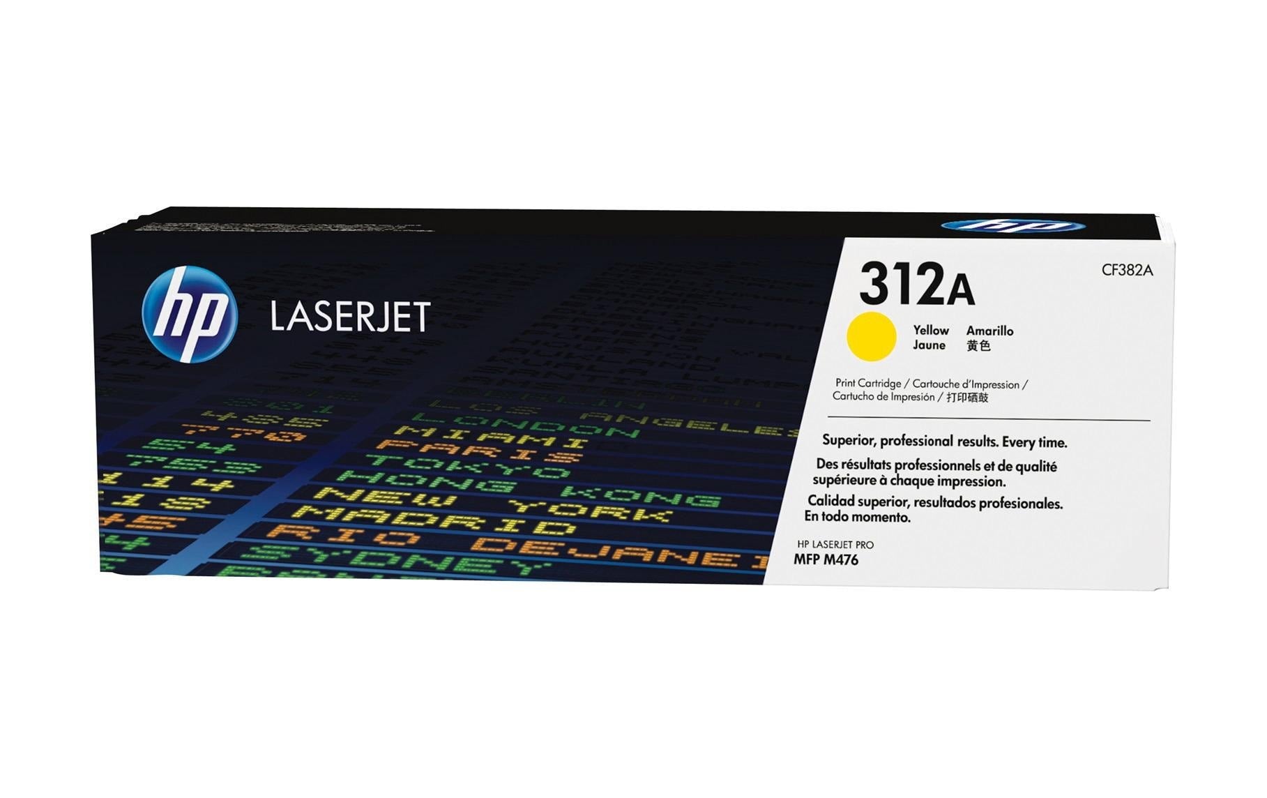 HP, Toner Nr. 312A (CF382A) Yellow