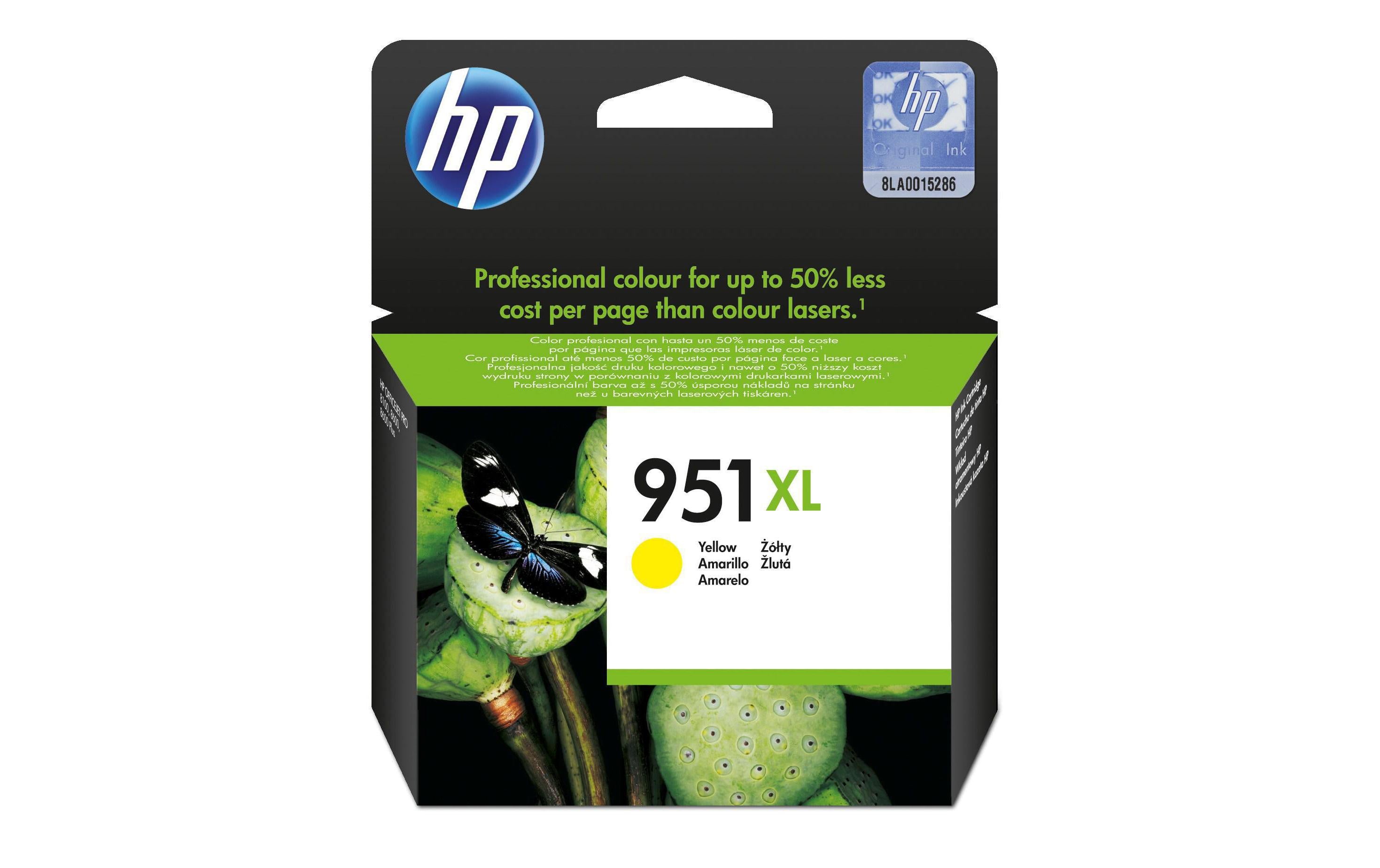 HP, Tinte Nr. 951XL (CN048AE) Yellow