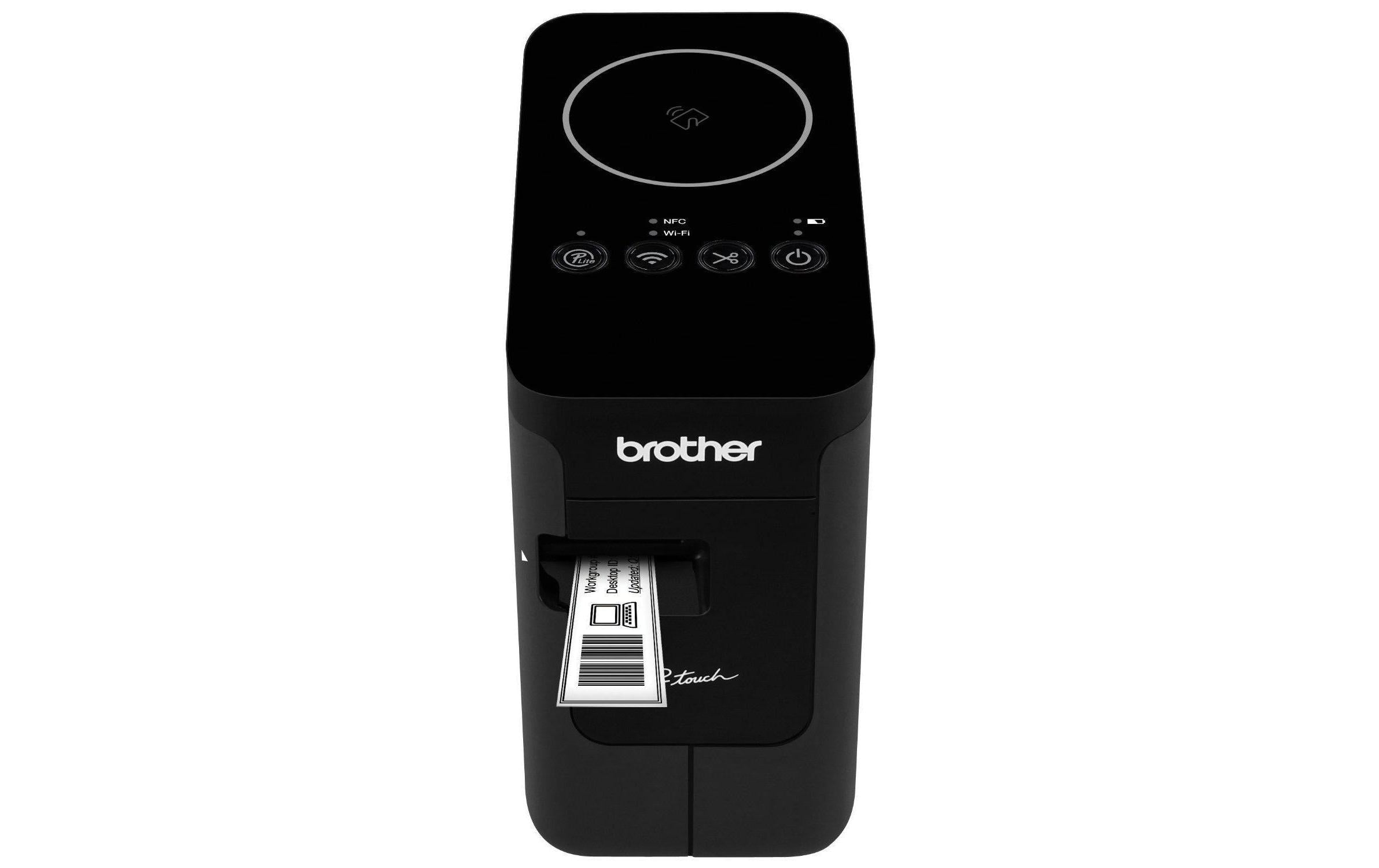 Brother P-touch PT-P750W,USB,TZe/HSe-Bänder
