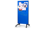 Legamaster Mobiles Glasboard blau