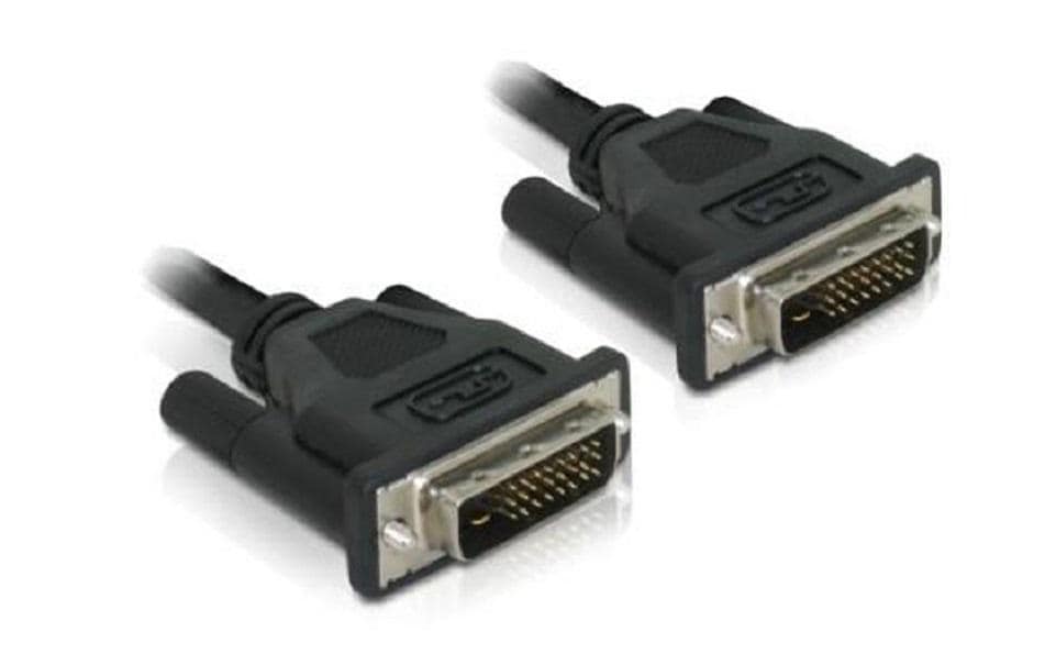 Delock DVI-D Monitor Kabel: 0.5m, Dual-Link