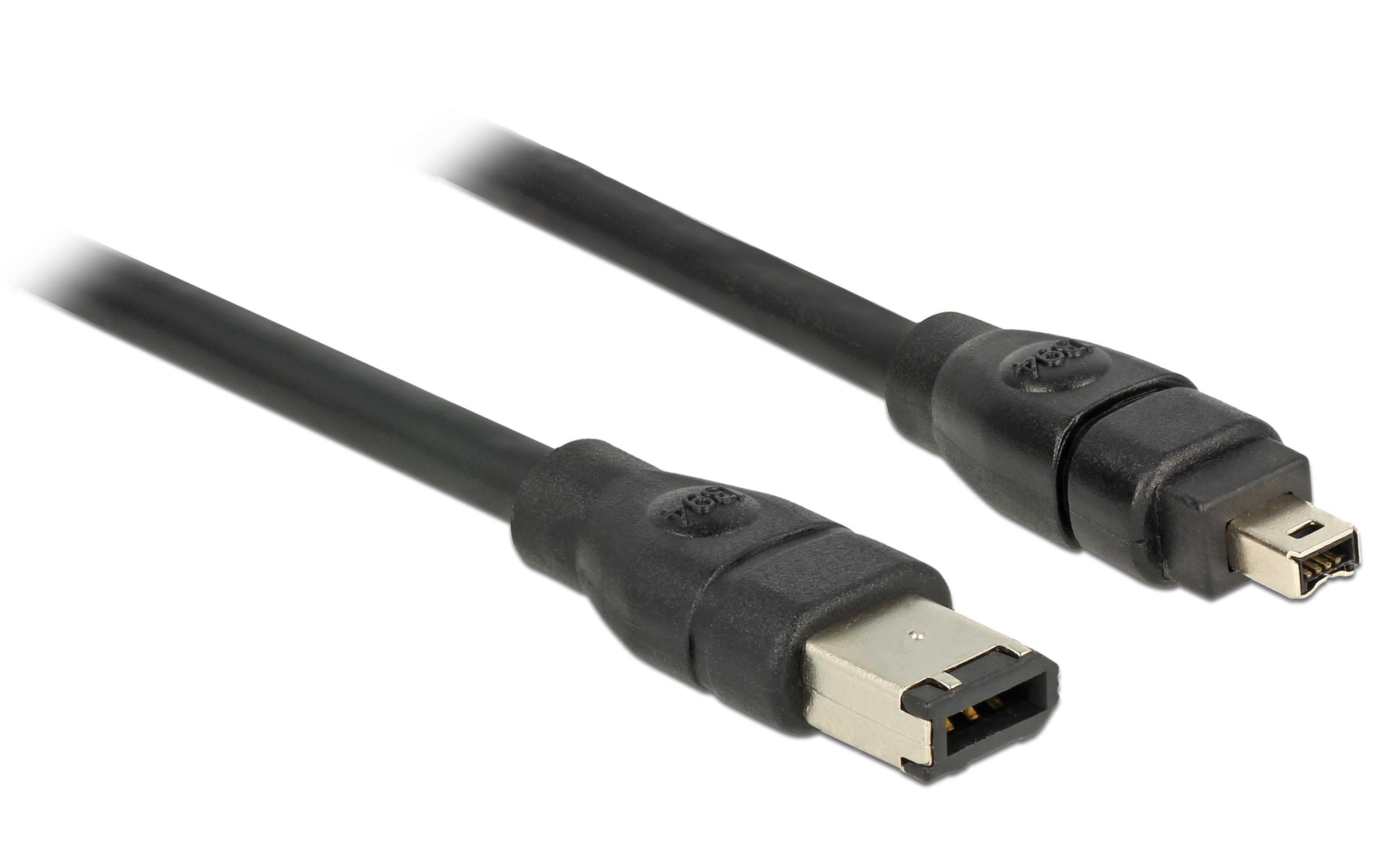 Kabel FireWire IEEE 1394B 6Pol/4Pol, 2Meter