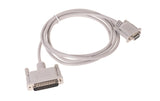 Serielles Druckerkabel DB9-Bu zu DB25-St