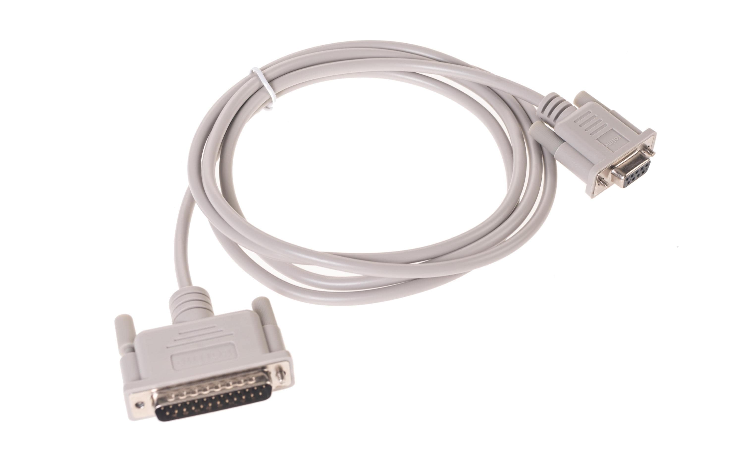 Serielles Druckerkabel DB9-Bu zu DB25-St