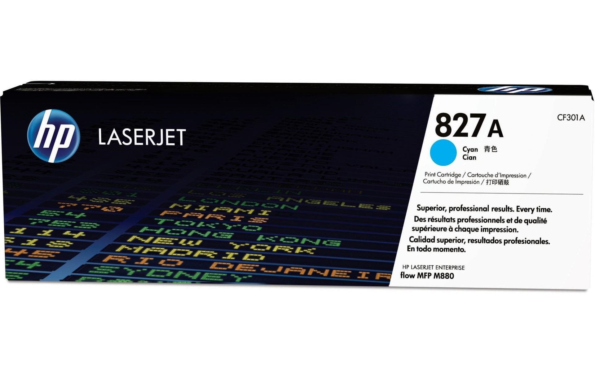 HP, Toner Nr. 827A (CF301A) Cyan