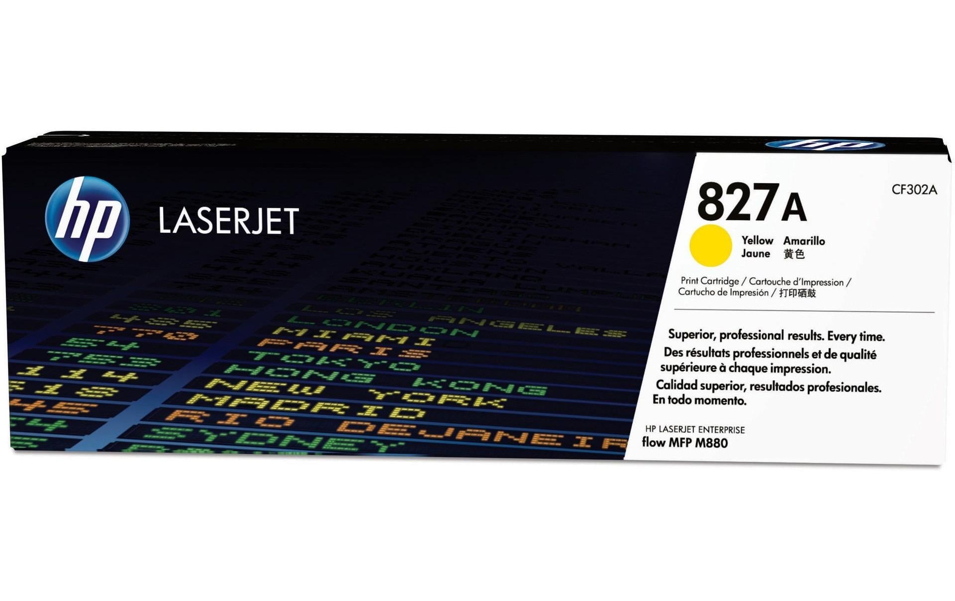 HP, Toner Nr. 827A (CF302A) Yellow