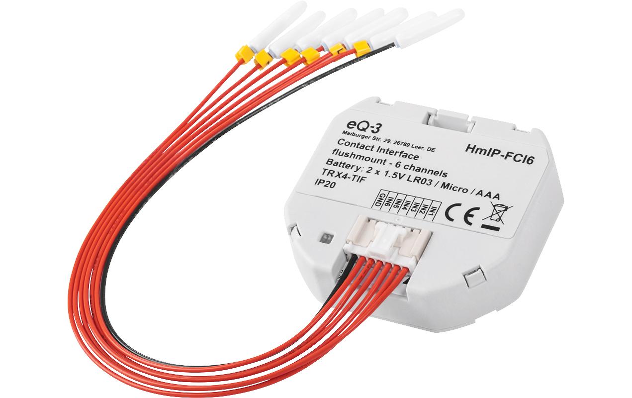 Homematic IP Kontakt-Schnittstelle 6-fach