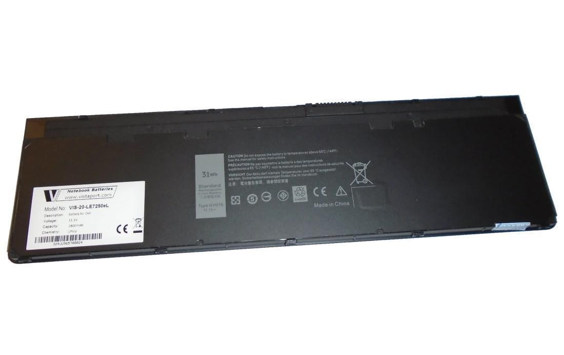 Vistaport Notebook Batteries für DELL