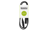 Bemero BAC4041-75BK XLRf - XLRm Kabel 0.75m