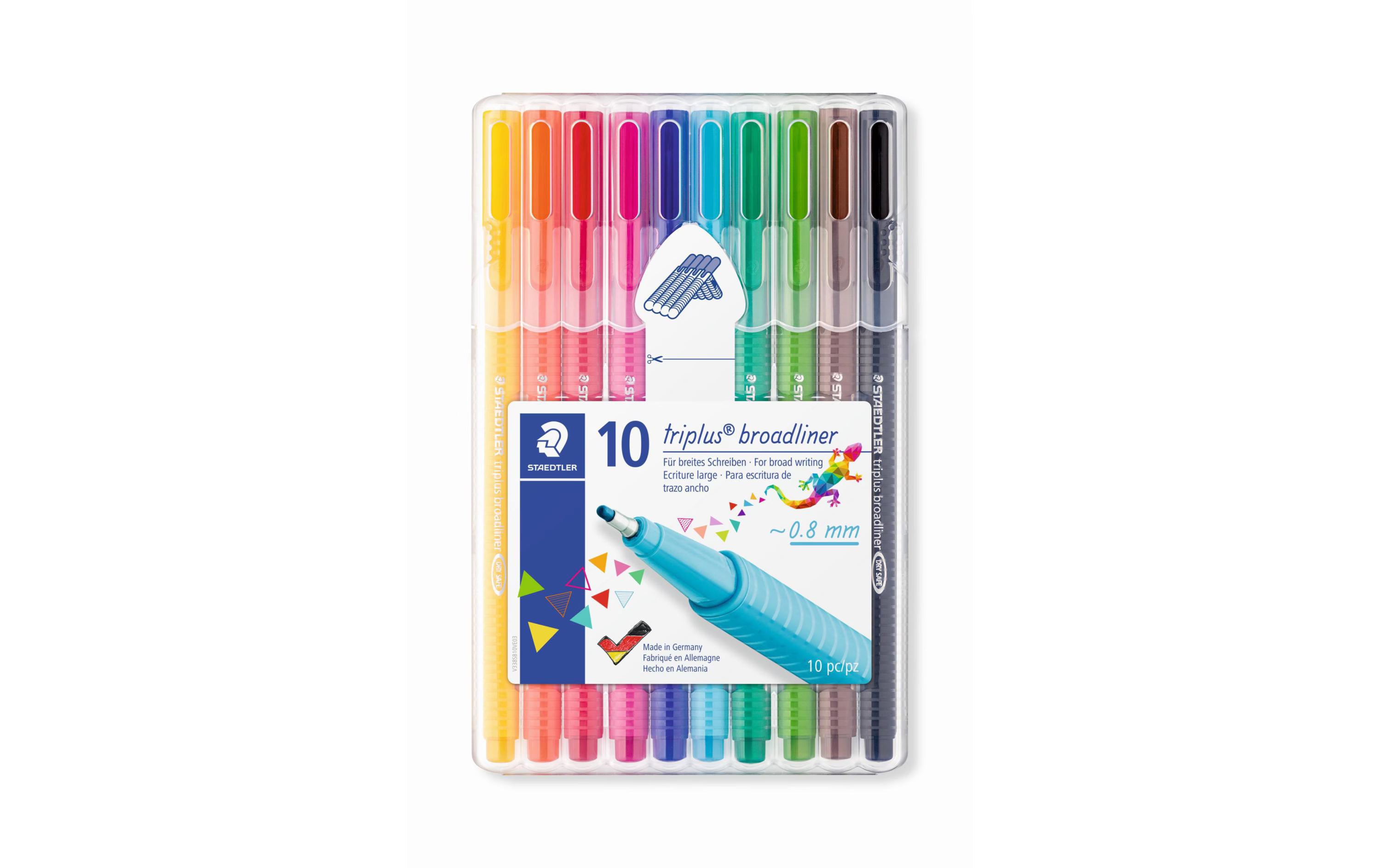 STAEDTLER 338 Broadliner triplus 10er Box