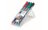STAEDTLER 318 Folienstift Lumocolor F 4St