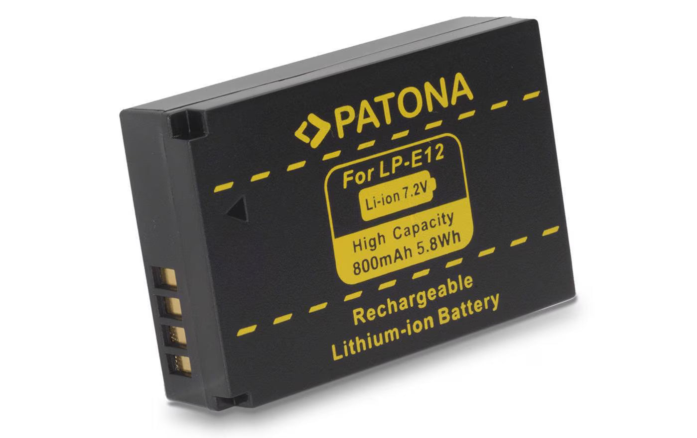 PATONA Akku LP-E12, 800 mAh / 7.2V