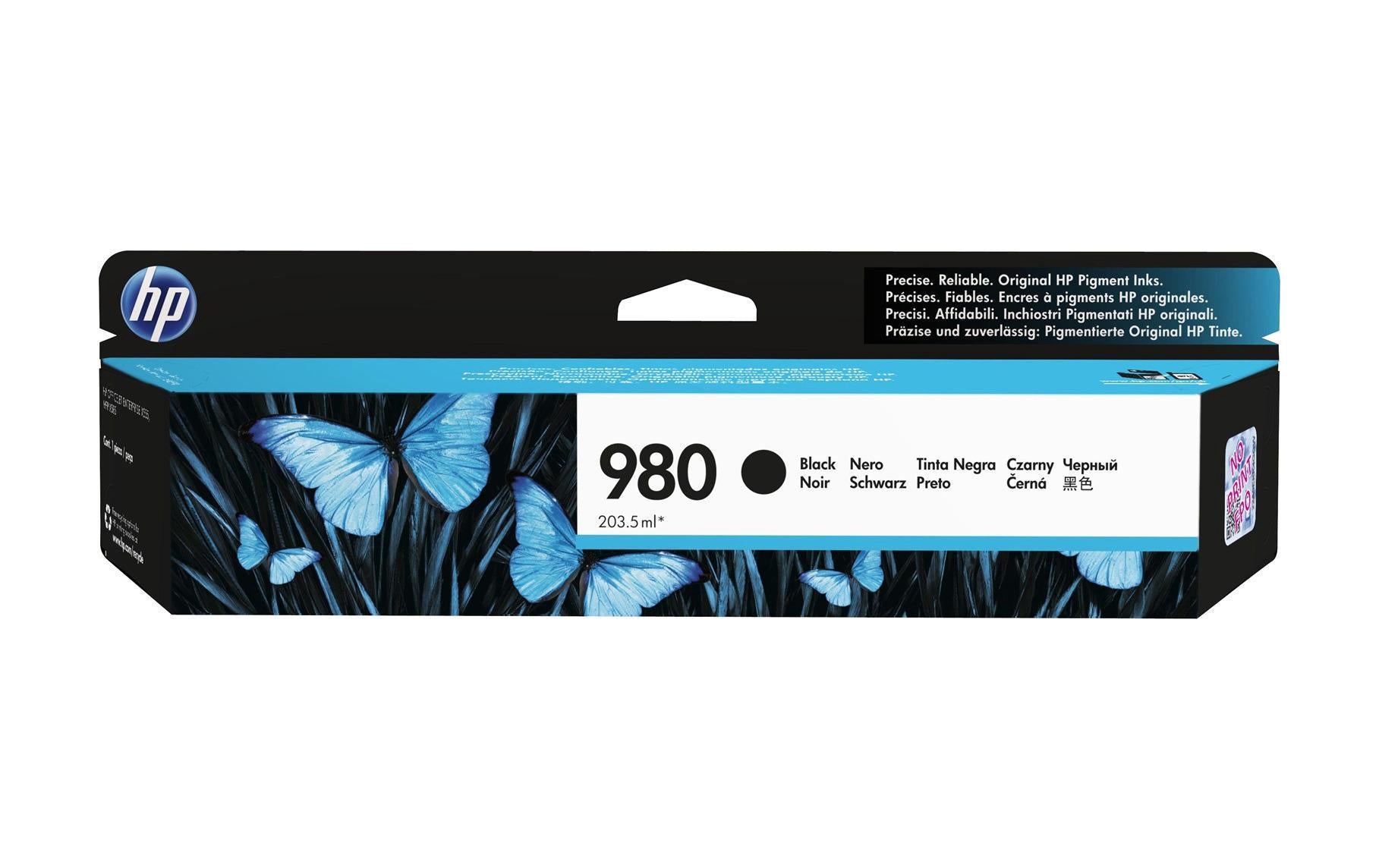 HP, Tinte Nr. 980 (D8J10A) Black
