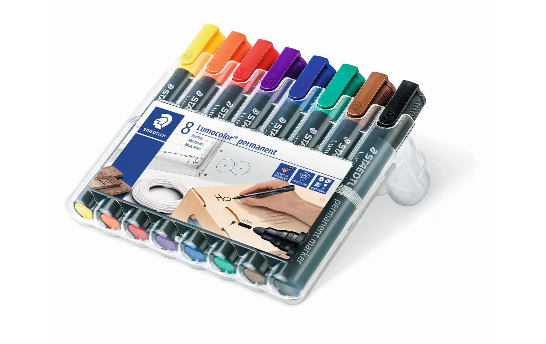 STAEDTLER 352 Marker Lumocolor perm 8St