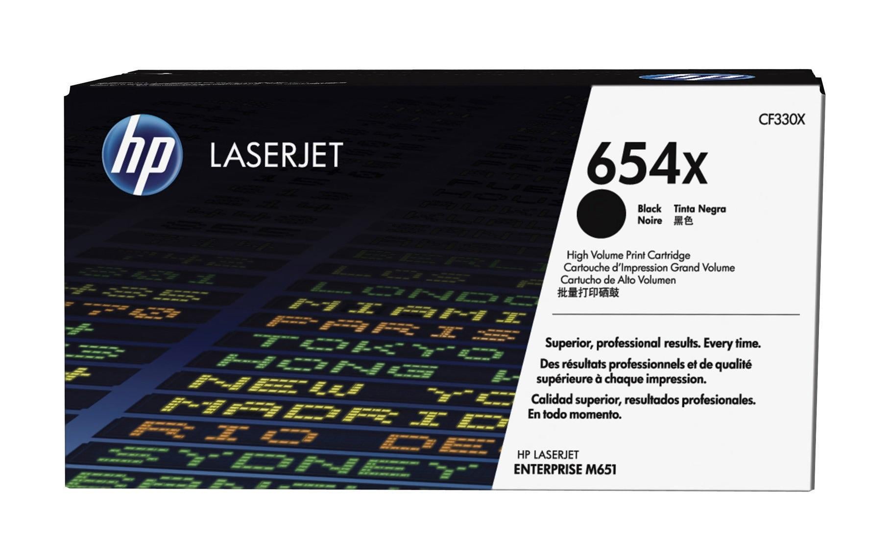HP, Toner Nr. 654X (CF330X) Black