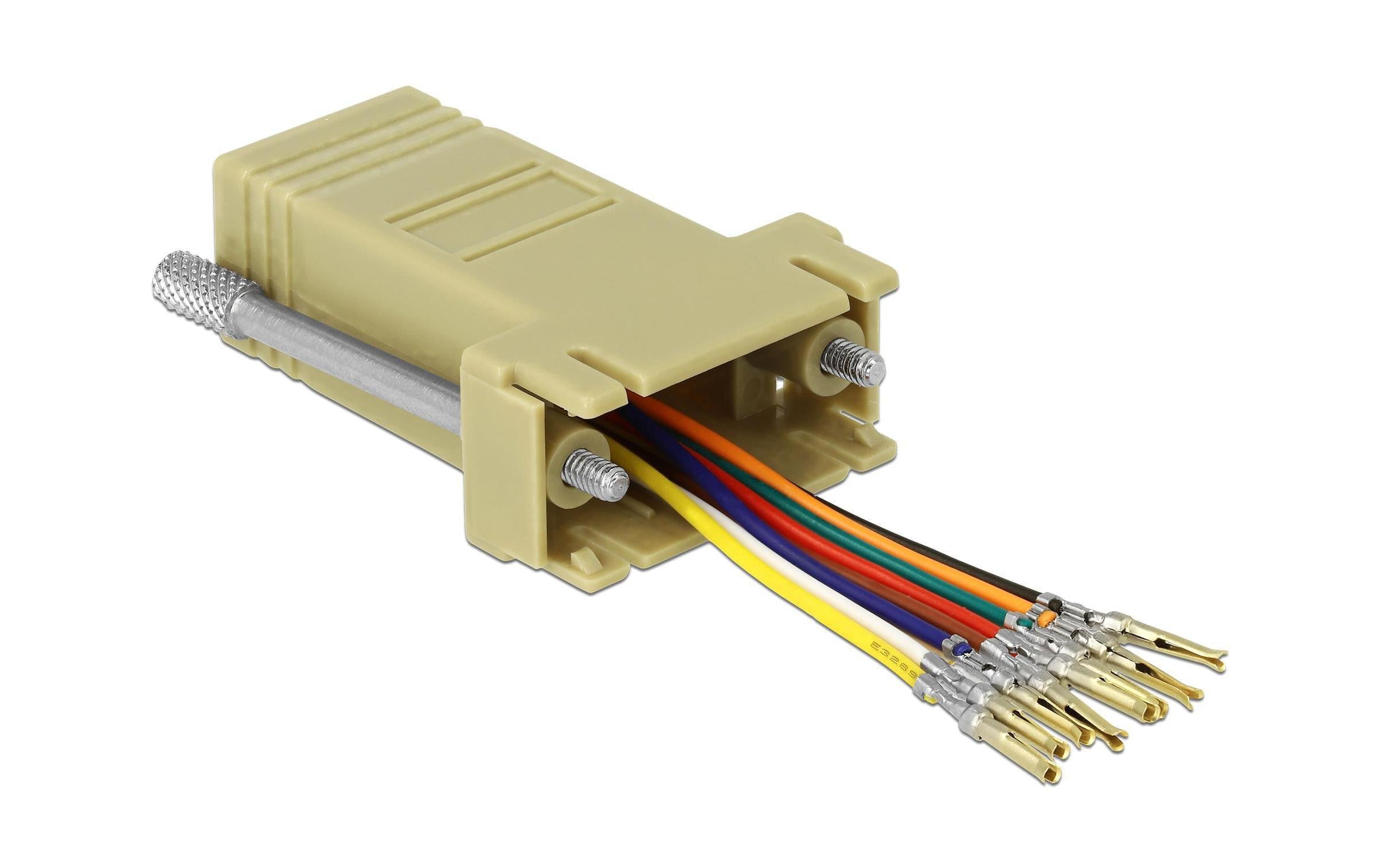 RJ-45 Buchse zu RS232 Buchse Montagesatz