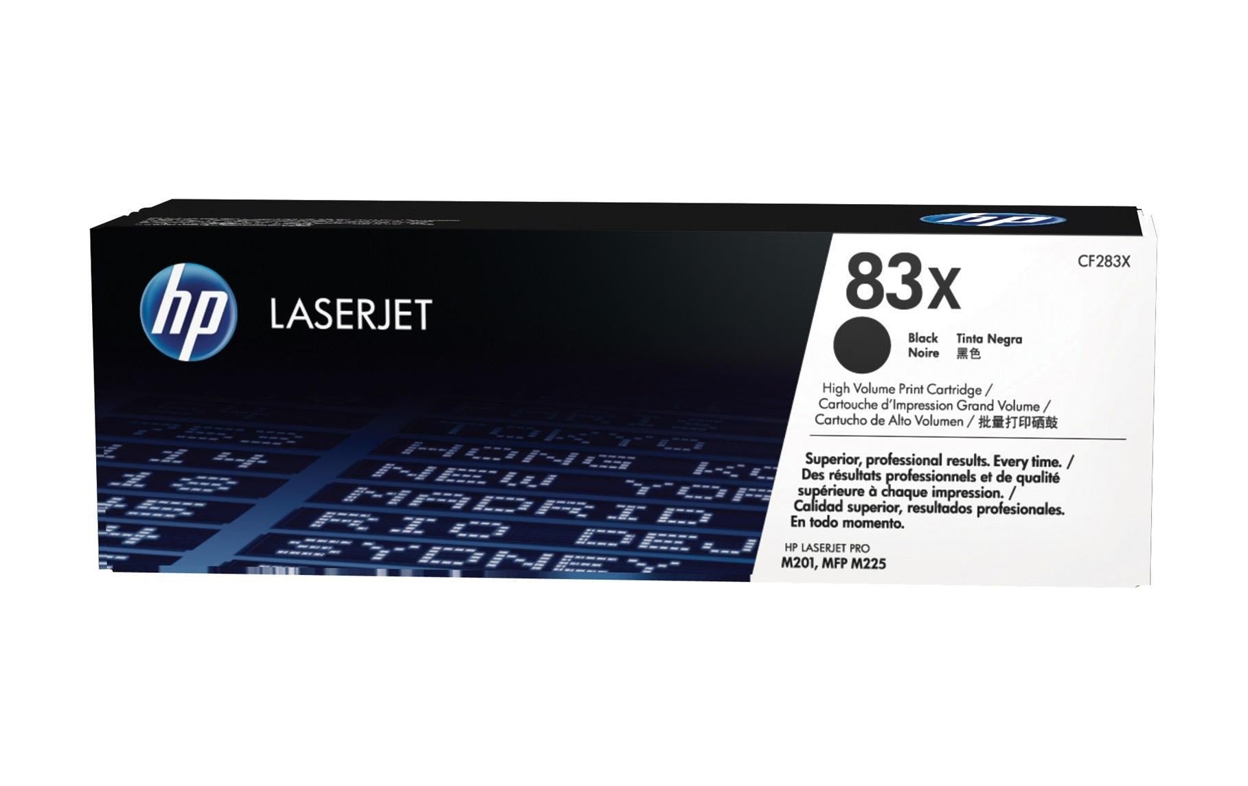 HP Toner 83x - Black (CF283X)