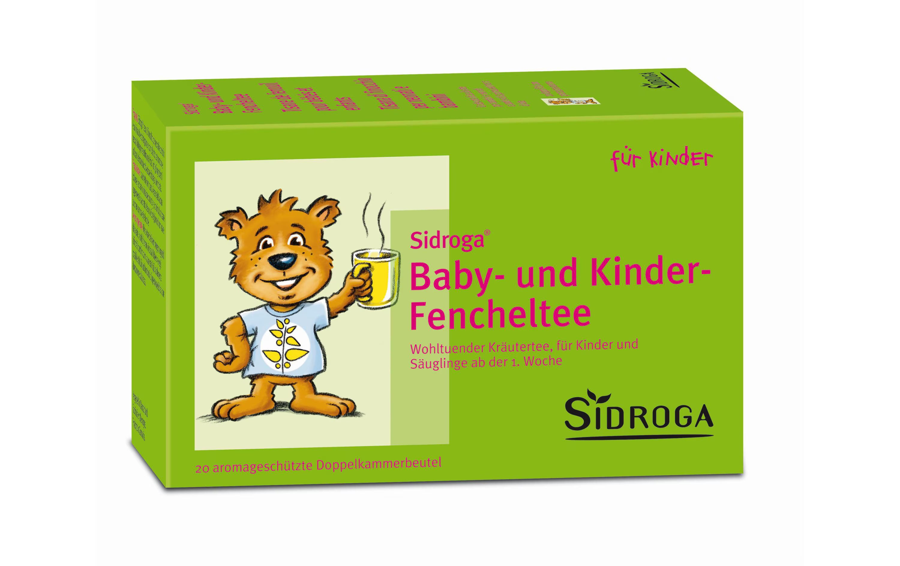 SIDROGA Baby-und Kinder-Fencheltee