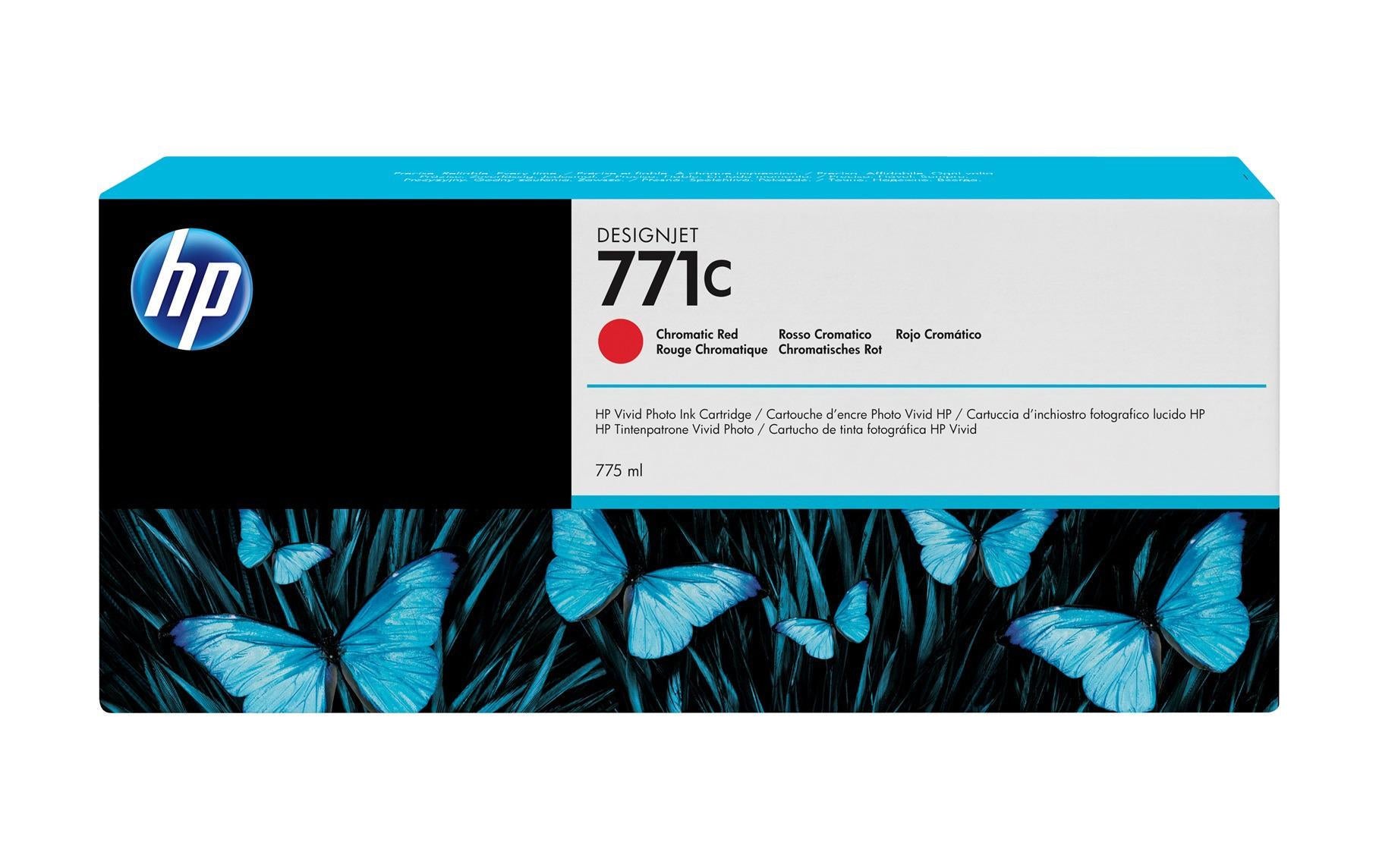 HP, Tinte Nr. 771C (B6Y08A) Chromatic Red