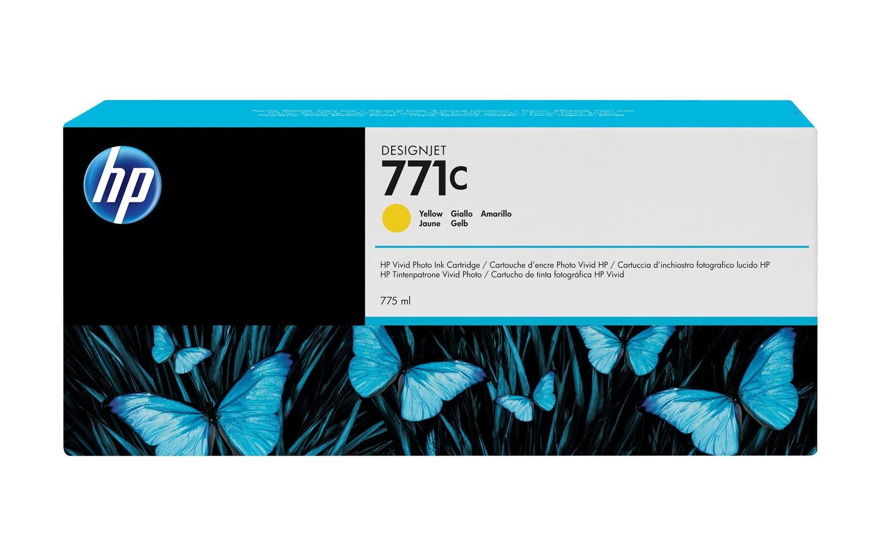 HP, Tinte Nr. 771C (B6Y10A) Yellow
