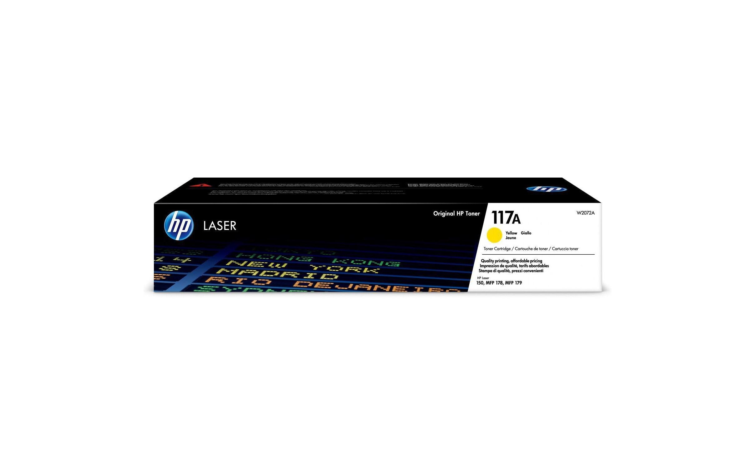 HP, Toner Nr. 117A (W2072A) Yellow