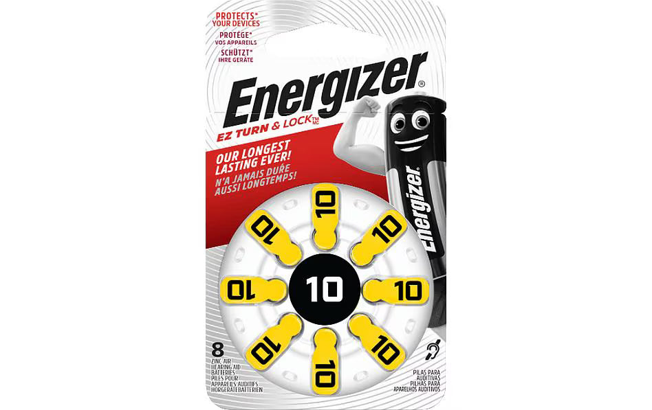 ENERGIZER Hörgerätebatterie 10