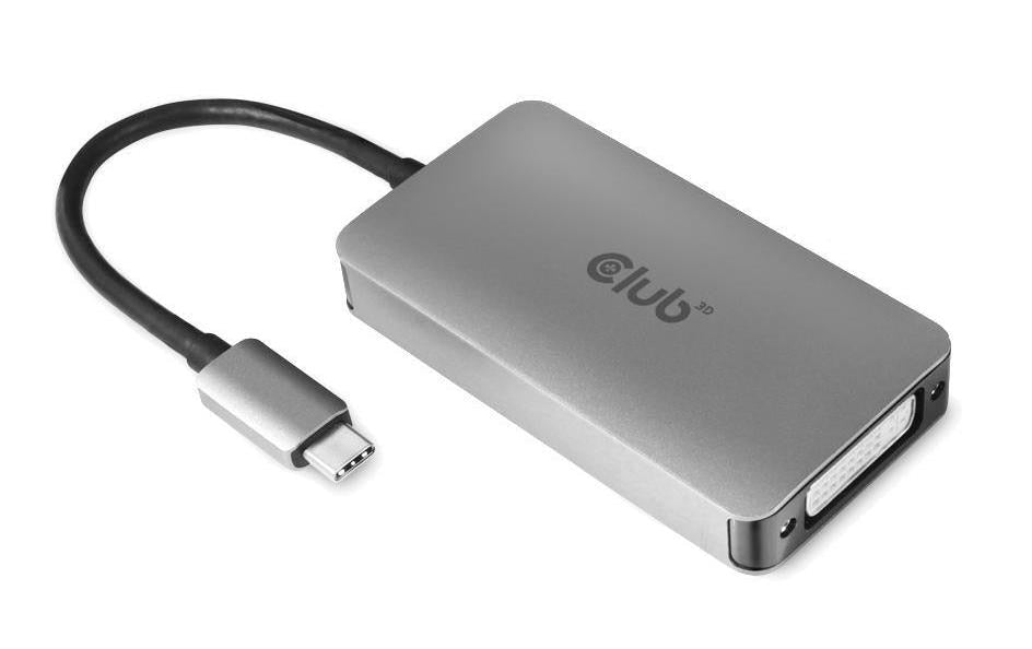 Club 3D, Adapterkabel USB Typ-C auf DVI-I