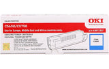Toner cyan zu OKI C5650/5750