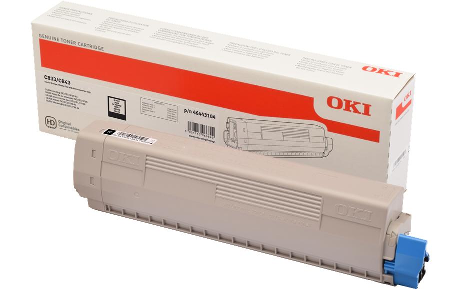 Oki Toner black 46443104 zu Oki C800 Serie