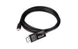 Club 3D Adapter USB Type C Kabel auf DP 1.4