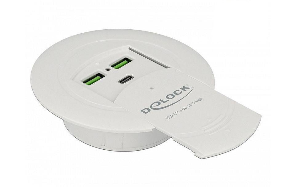 Delock 64065 USB-Hub für Tischeinbau