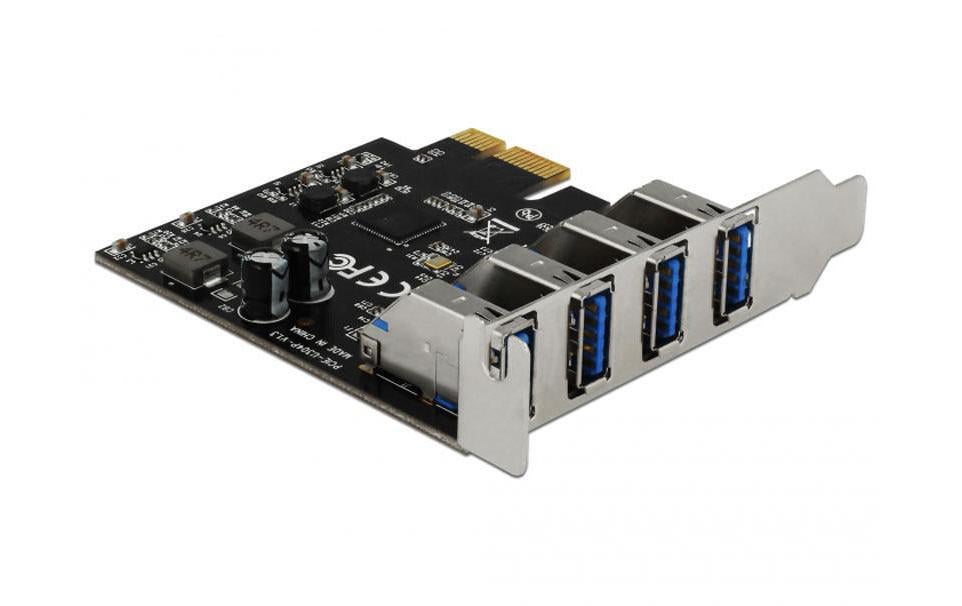 Delock PCI Express Karte 4x USB Typ-A