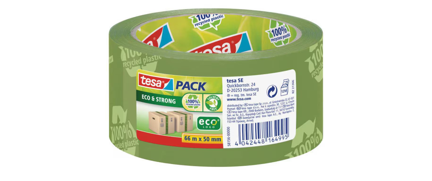 Tesapack eco&strong Paketband,